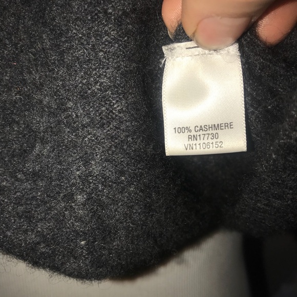 REAL CASHMERE AND FOX FUR knit top - Picture 5 of 7